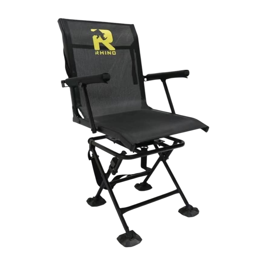 Rhino Textilene Swivel Hunting Chair β Archery Country