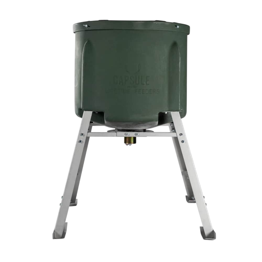 Capsule 400-lb Easy-Fill Game Feeder β Archery Country