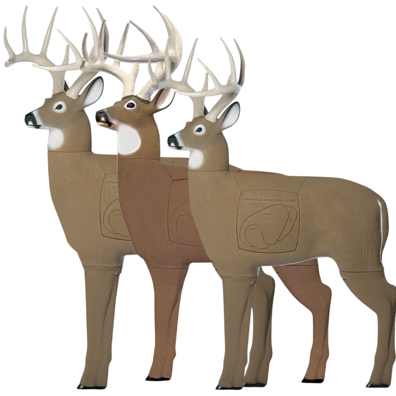 GlenDel Buck 4-Sided Core 3D Archery Target β Archery Country