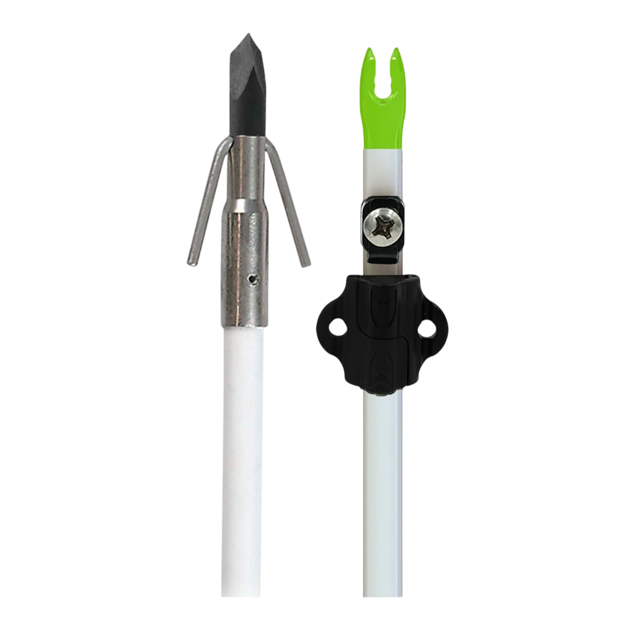 Muzzy Bowfishing Classic White Fiberglass Arrow β Archery Country