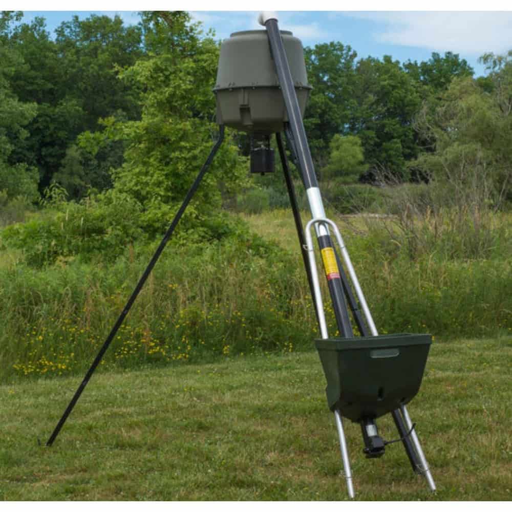 Capsule Feeders Badass Auger Tripod Game Feeder Filler β Archery Country
