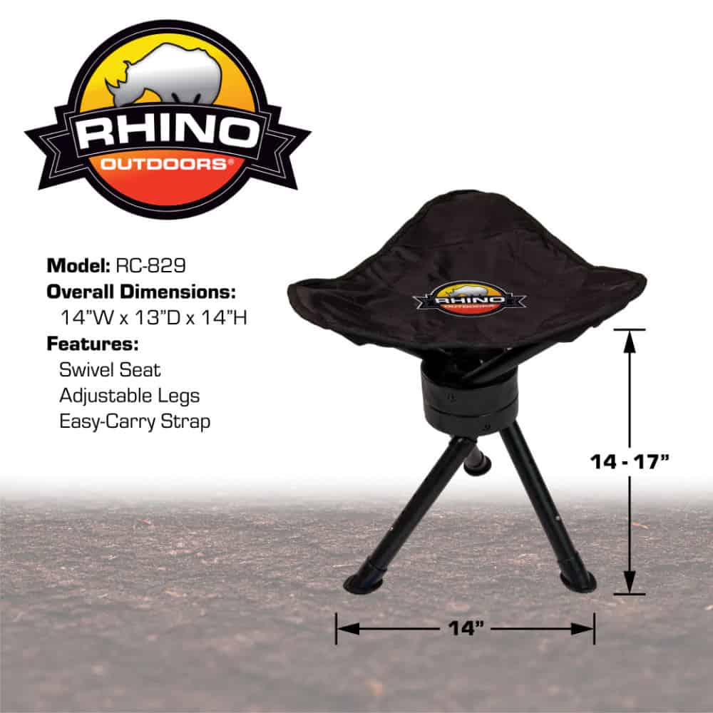 Rhino Swivel Hunting Stool β Archery Country