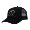 Black meshback cap with "ARCHERY COUNTRY" logo on front